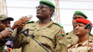 General Abdourahamane Tiani, líder de la junta gunernamental de Níger