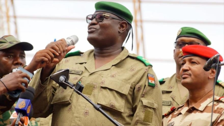 General Abdourahamane Tiani, líder de la junta gunernamental de Níger