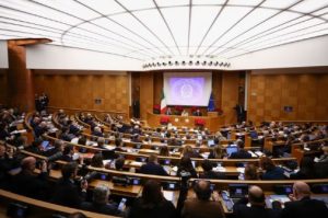 La Primera Ministra de Italia Giorgia Meloni celebra su conferencia de prensa de fin de año en Roma Italia el 4 de enero de 2024jpg