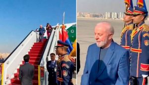 Lula llegó a Egipto en medio de tensiones por conflicto bélico