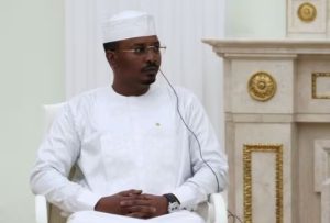 El presidente interino de Chad Mahamat Idriss Deby