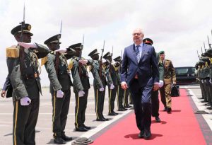 El presidente de Estonia, Alar Karis