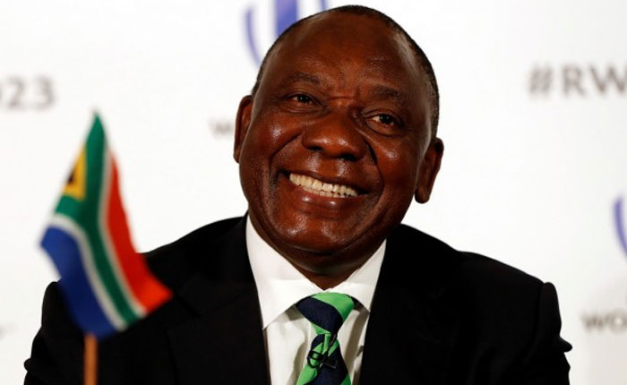 El presidente sudafricano, Cyril Ramaphosa