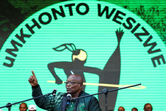 El ex presidente de Sudáfrica Jacob Zuma