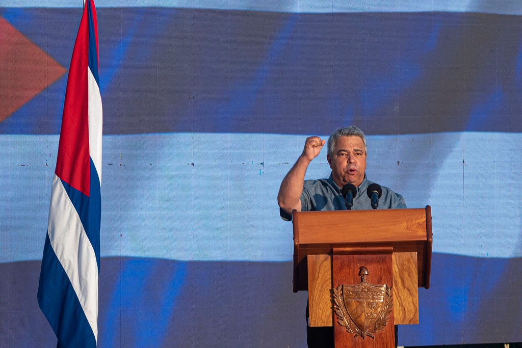  Ulises Guilarte, secretario general de la Central de Trabajadores de Cuba 