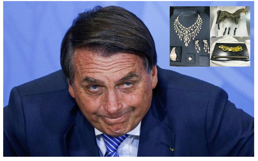 Brasil tiene identificada hoy la existencia de una nueva joya, incrustada con piedras preciosas, que habría sido negociada en Estados Unidos por emisarios del expresidente Jair Bolsonaro