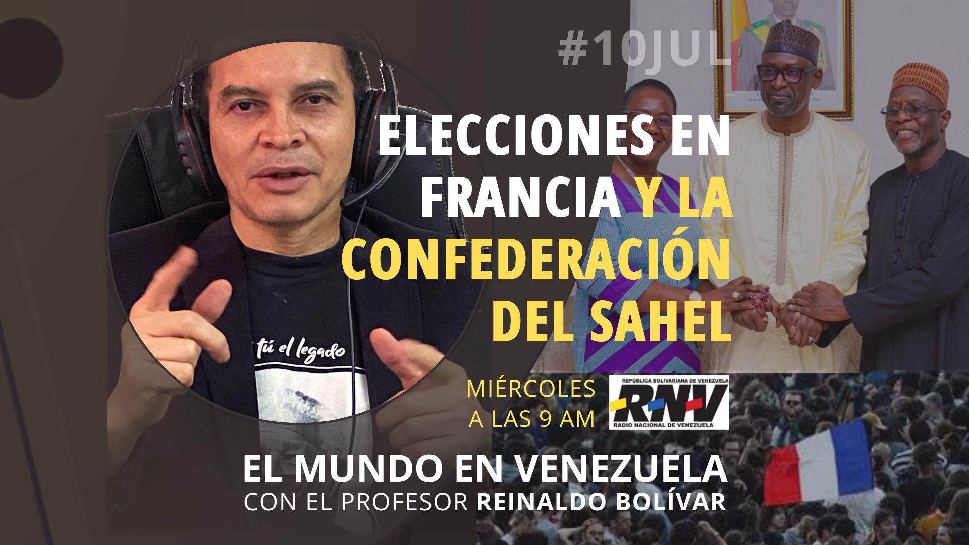 - Escucha el programa El Mundo en Venezuela - 10 de julio 2024 -