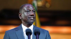 El presidente de Kenia William Ruto