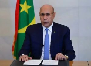 Presidente reelecto de Mauritania, Mohamed Ould Ghazouani