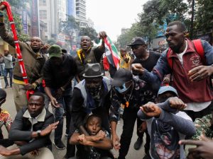Protestas en Kenya