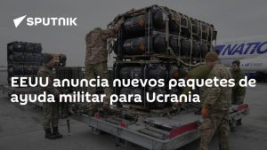 paquete de ayuda militar que autoriza la administración de Biden