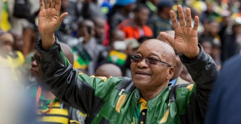 Expresidente sudafricano Jacob Zuma - Derechos de autor © africanews Yeshiel Panchia
