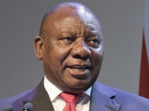 Presidente de Sudáfrica Cyril Ramaphosa