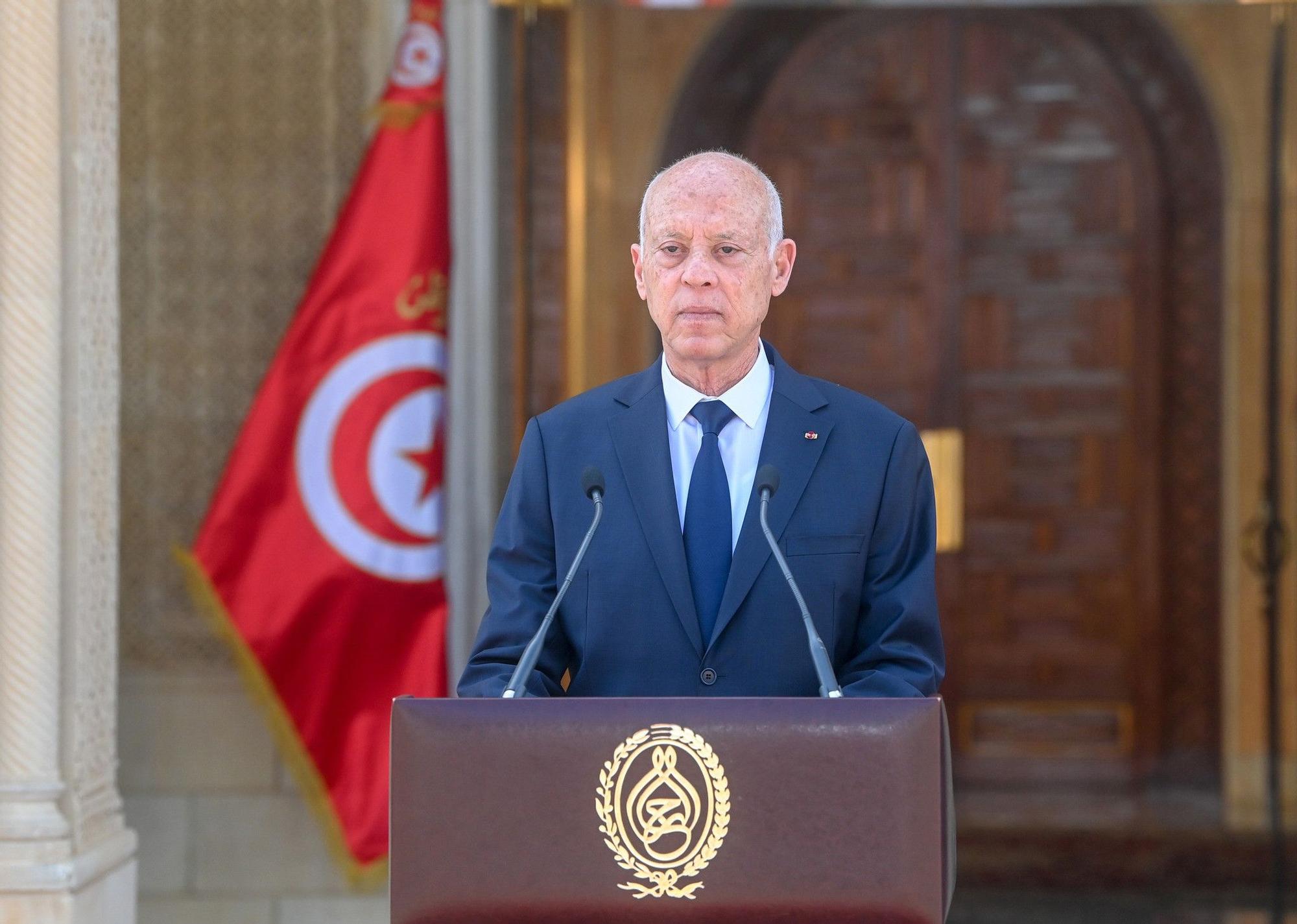 Kais Saied, Presidente de Tunez