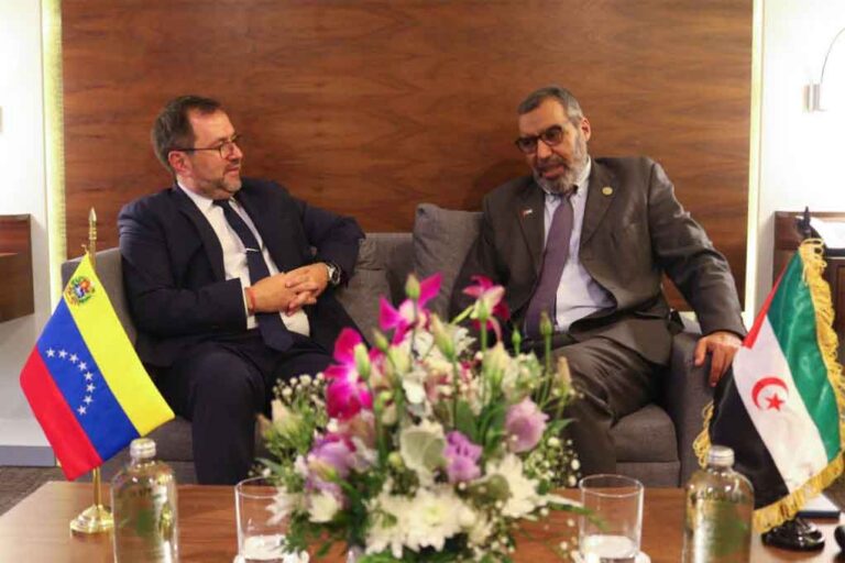 Venezuela estrecha vínculos con la República Árabe Saharaui Democrática