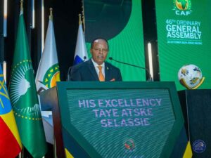 El presidente Taye Atske-Selassie pidió hoy a la Confederación Africana de Fútbol (CAF) respaldar la candidatura de Etiopía para albergar la Copa Africana de Naciones de 2029 (AFCON 2029).