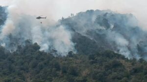 Combate de incendios en Ecuador