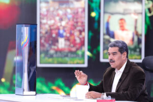 El presidente de la República Bolivariana de Venezuela Nicolás Maduro Moros