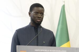 El presidente de Senegal, Bassirou Diomaye Faye