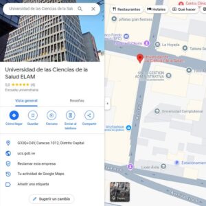 Ubicación UCS Esquina El Chorro
