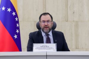 ministro del Poder Popular para Relaciones Exteriores de la República Bolivariana de Venezuela Yván Gil