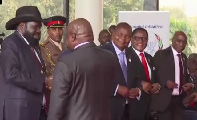 El presidente de Sudán del Sur Salva Kiir en el Palacio Presidencial de Juba Sudán del Sur | Foto / africanews