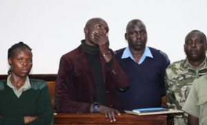 Jacktone Odhiambo, acusado del asesinato de su compañero de casa, el activista LGBTQ Edwin Kiptoo