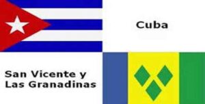 San vicente y Granadinas con Cuba