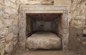 La tumba del médico del faraón Neferkara Pepy (siglos XXIII-XXII a.C.) | Foto : El Ministerio de Turismo y Antigüedades de Egipto