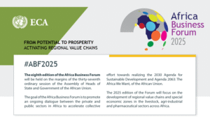 El octavo Foro Empresarial de África