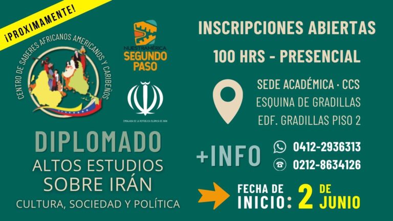 Diplomado Altos Estudios sobre Irán. Caracas 02 de junio 2025