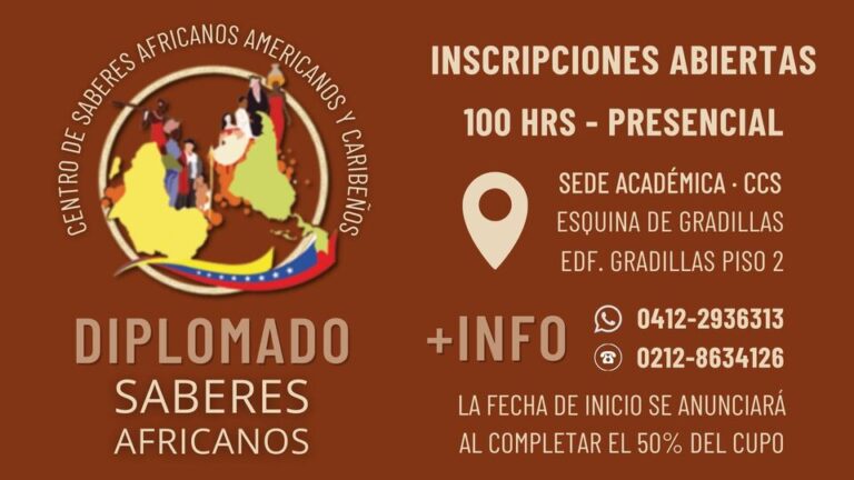 Diplomado Saberes Africanos 2025