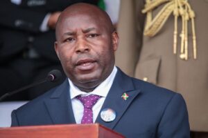 El presidente de Burundi, Evariste Ndayishimiye