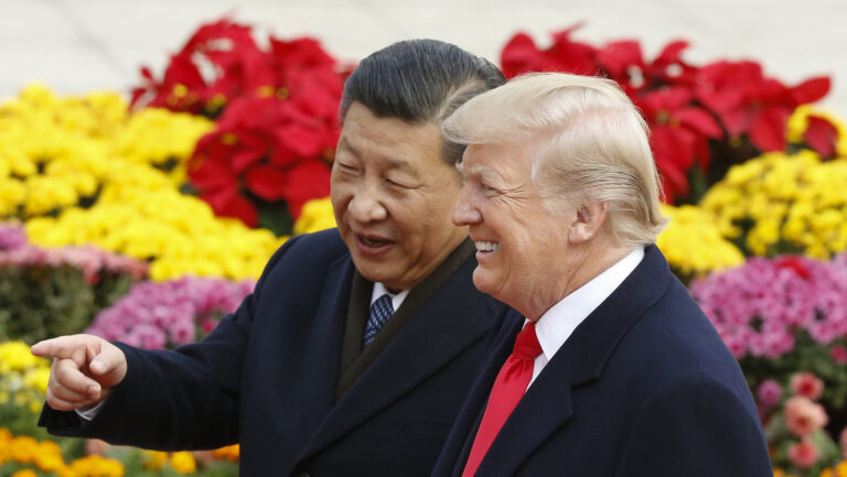 Xi Jinping y Donald Trump